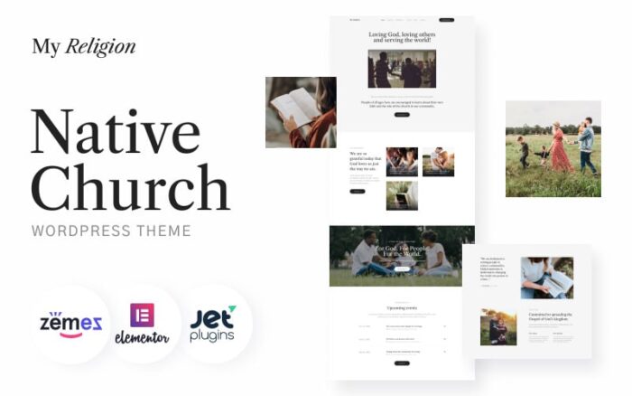 Native Church - My Religion WordPress Theme