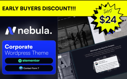 Nebula | One Theme and Infinite Possibilities. Transform Ideas into Digital Constellations. WordPress Theme