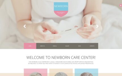 Newborn Responsive Joomla Template