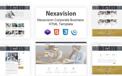 Nexavision - Responsive Multipurpose Creative Corporate Website Template