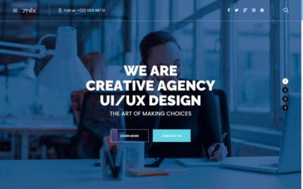 7NIX - HTML5 Multipurpose Template Website Template