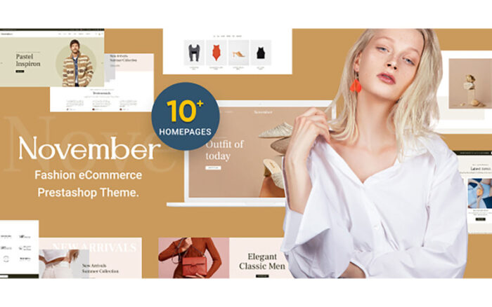 November Fashion Prestasop Template PrestaShop Theme