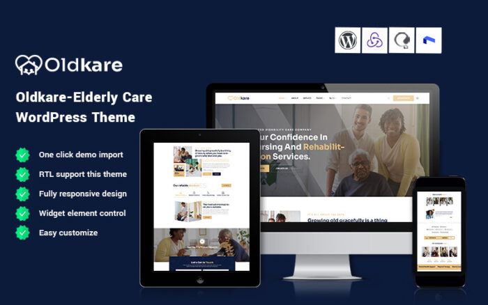 Oldkare - Elderly Care WordPress Theme