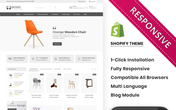 Orchard - The Furniture Store Responsive Shopify Theme