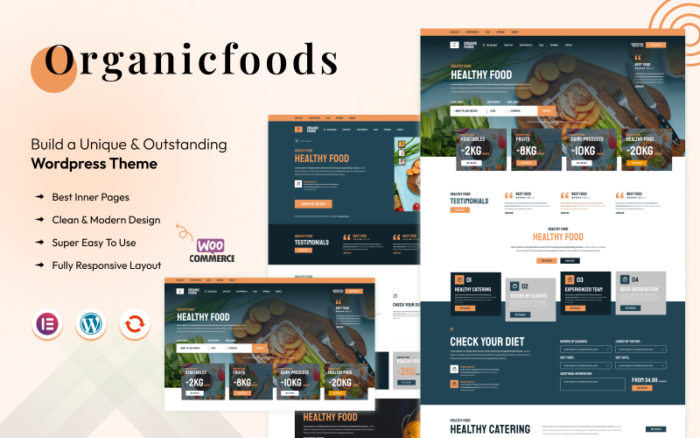 Organic Foods - Organic & Healthy food WordPress Theme WooCommerce Theme