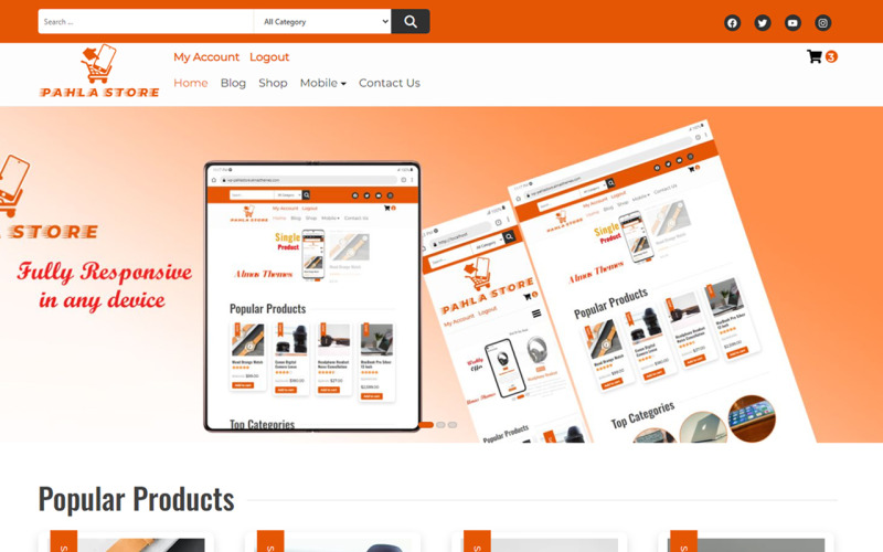 Pahla Store Wocommerce Theme WooCommerce Theme