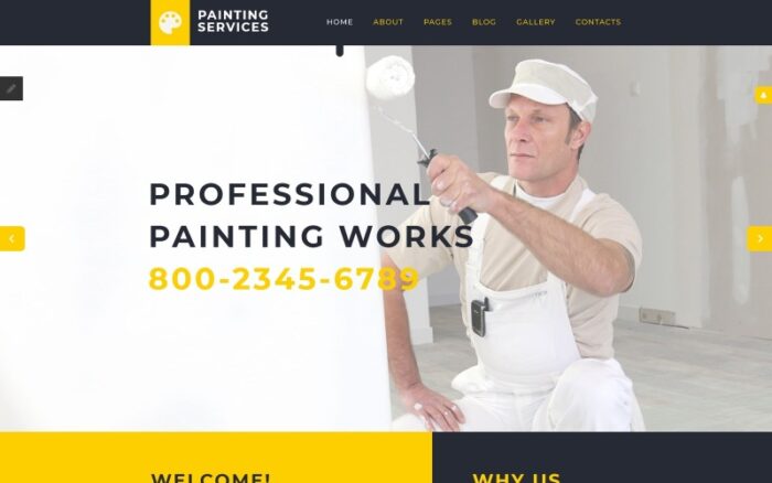 Painting Services Joomla Template