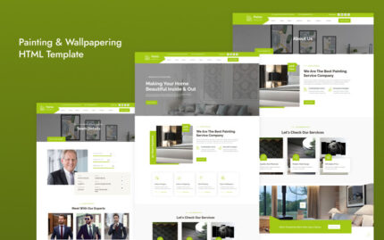 Paints-Painting & Wallpapering HTML Template Website Template