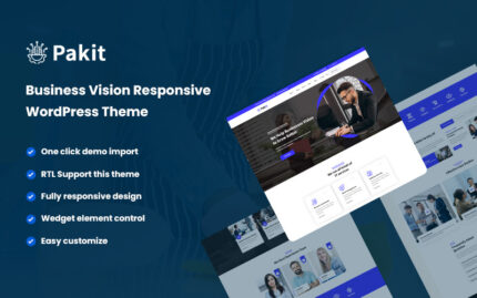 Pakit - Business Vision WordPress Theme