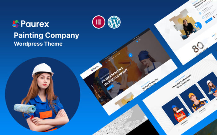 Paurex - Painting Company WordPress Theme