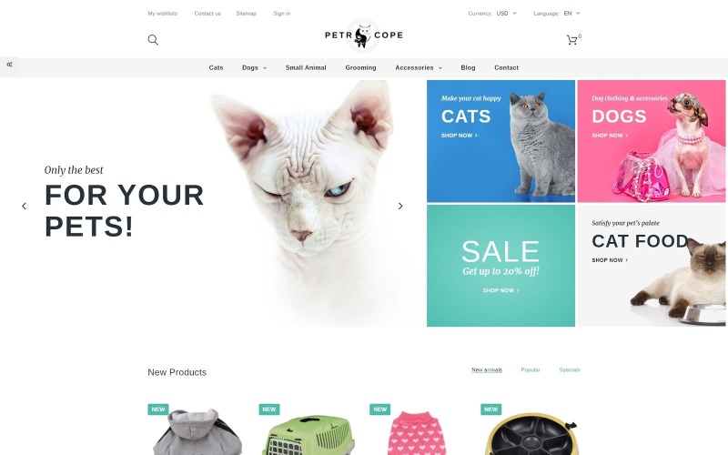 Petrocope PrestaShop Theme