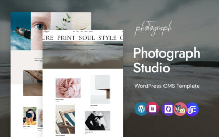 photograph - Photography And Studio WordPress Elementor Theme WordPress Theme