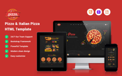 Pizzo - Italian Pizza Website Template