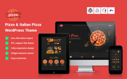 Pizzo - Italian Pizza WordPress Theme WooCommerce Theme