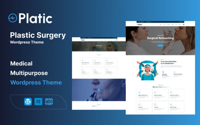 Platic - Plastic Surgery Wordpress Theme WordPress Theme