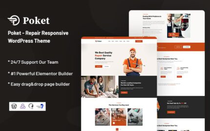 Poket - Repair Responsive WordPress Theme