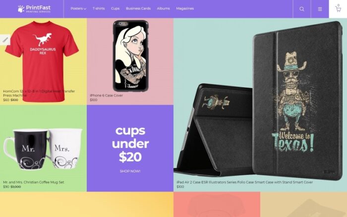 Print Fast - Simple Print Services OpenCart Template