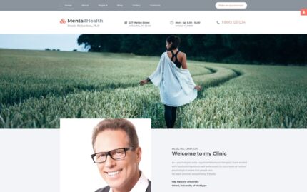 Psychologist Responsive Joomla Template