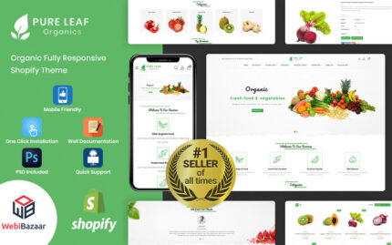 Pureleaf - Organic Shopify Theme