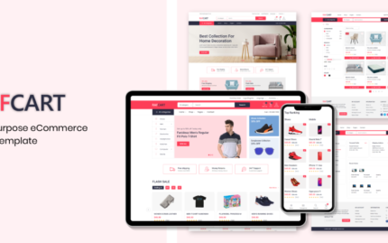 RafCart - Multipurpose eCommerce Bootstrap5 HTML Template Website Template