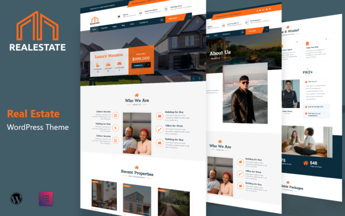 RealEstate - Real Estate WordPress Theme