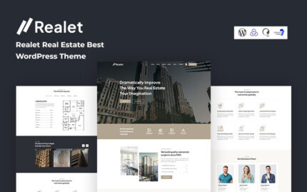 Realet - Real Estate Best WordPress Theme