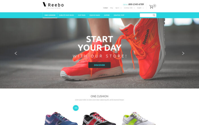 Reebo PrestaShop Theme