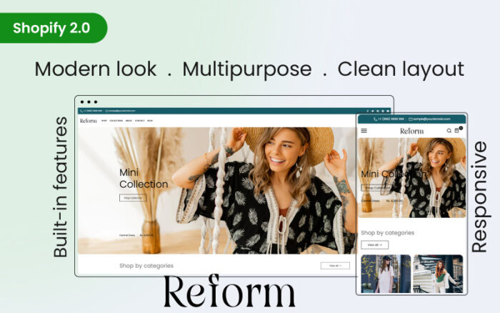 Reform - Best Clothing Sopify Theme Shopify Theme