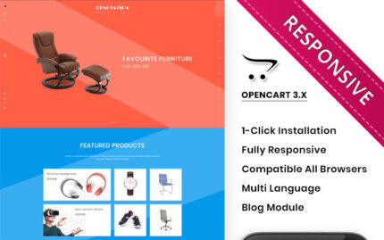 Renovation - The Mega Store Responsive OpenCart Template