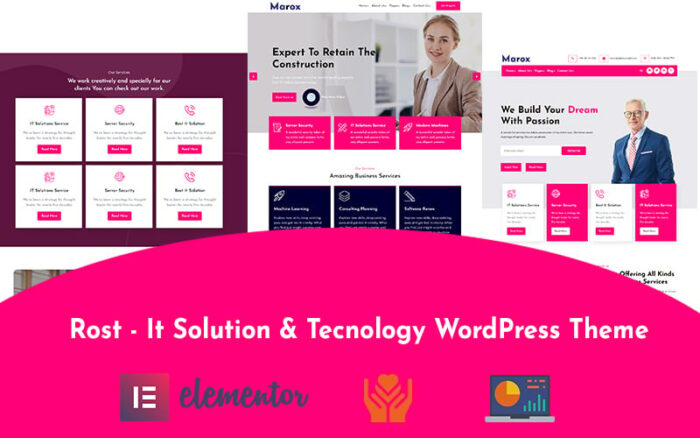 Rost - Technology & IT Solutions WordPress Theme