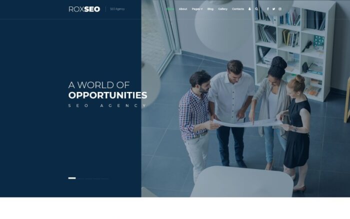 ROXSEO - SEO Agency Joomla Template