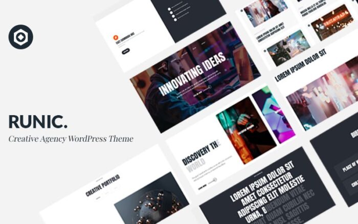 Runic - Creative Agency WordPress Theme