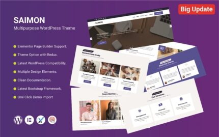 Saimon - Multipurpose WordPress Theme