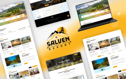 Salven - Resort and Hotel Website HTML Template Website Template