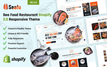 Seafu - Sea Food and Restaurant Shopify Theme