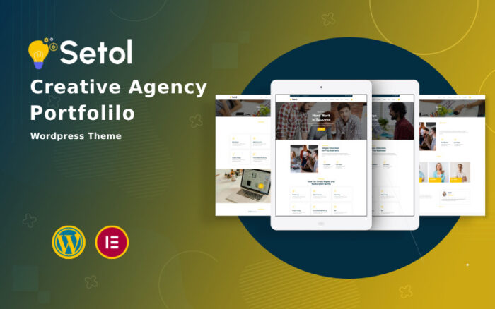 Setol - Creative Agency & Portfolio WordPress Theme