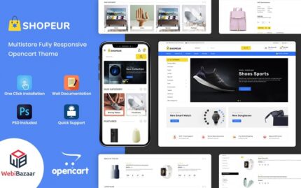 Shopeur - Premium Multipurpose OpenCart Theme OpenCart Template