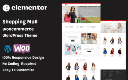 Shopping Mall WooCommerce WordPress Theme