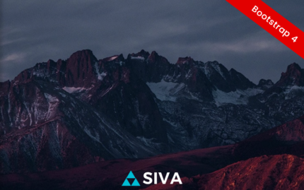 SIVA - Coming Soon Responsive Landing Page Template