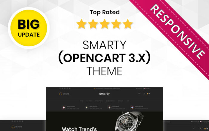 Smart Watch - The Mega Store Responsive OpenCart Template