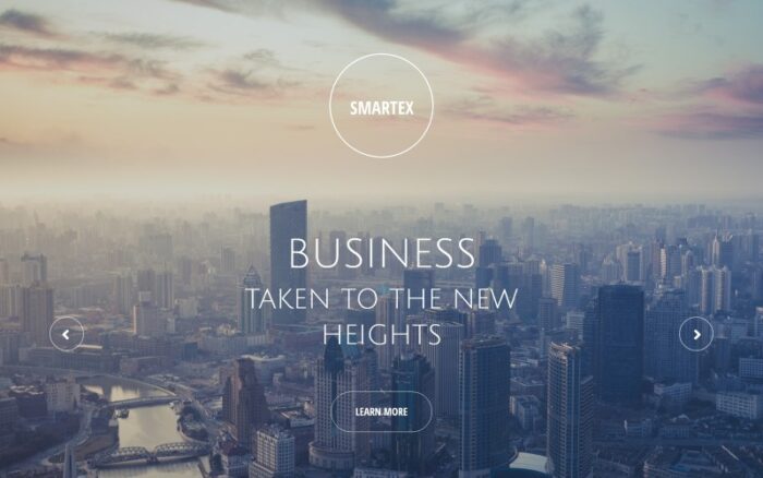 Smartex - Business Consulting Clean HTML5 Landing Page Template