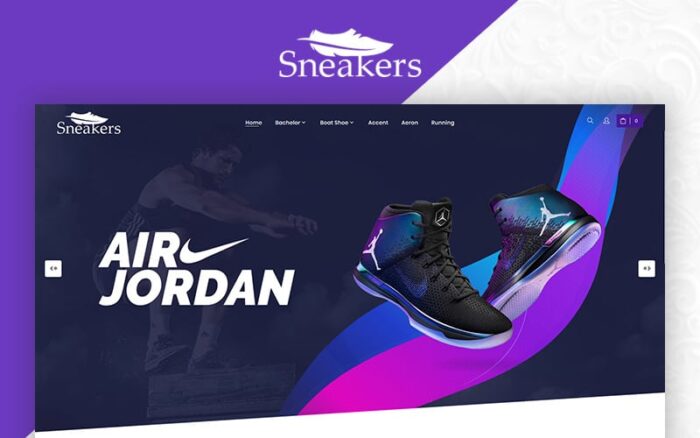 Sneakers Shoes Store Multi-Purpose OpenCart Template