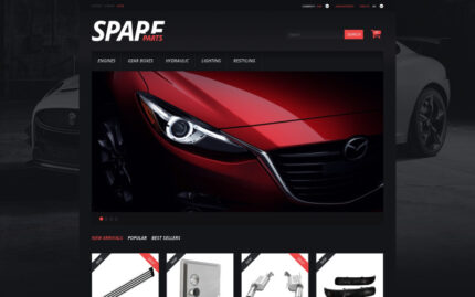 Spare Parts PrestaShop Theme