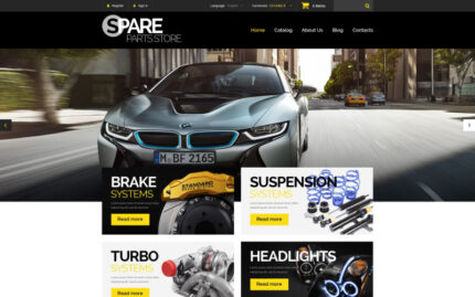 Spare Parts Store PrestaShop Theme