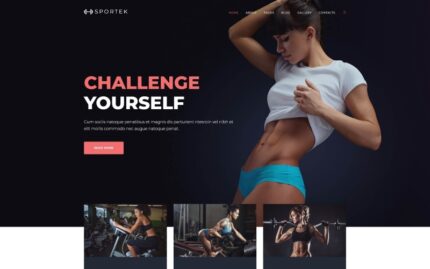 Sportek - Gym Responsive Creative Joomla Template