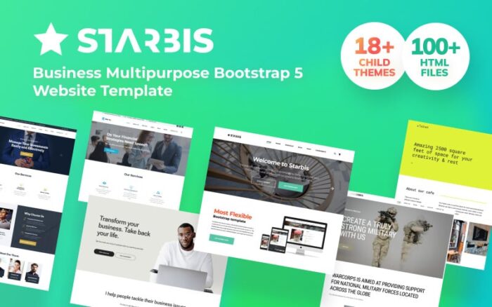 Starbis - Business Multipurpose Bootstrap 5 Website Template