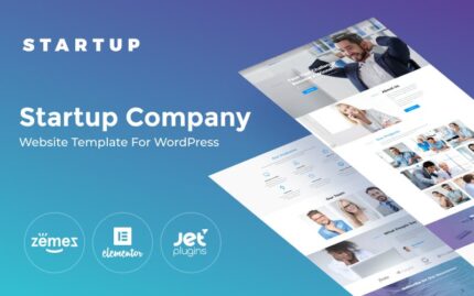 Startup - Startup Company WordPress Theme