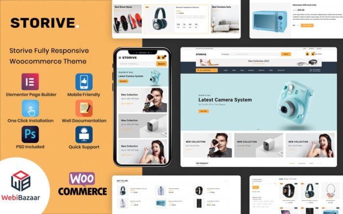 Storive - Online eCommerce Super Market Store WooCommerce Theme