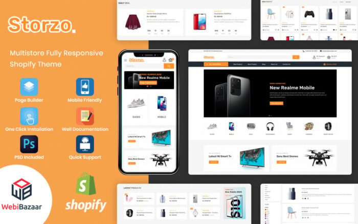 Storzo - Multipurpose E-commerce Shopify Theme