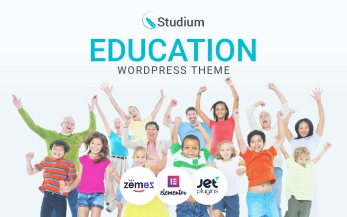 Studium - Education Multipurpose Modern WordPress Elementor Theme WordPress Theme